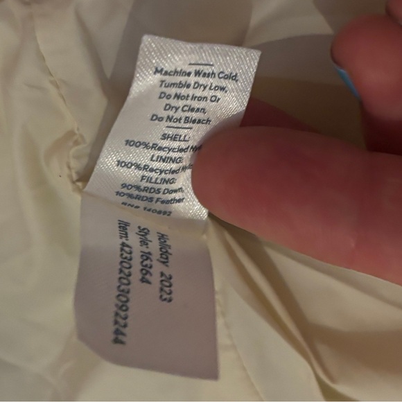 Marine Layer EUC Archive Apres Sunset Puffer - Medium / Navy Sun coat jacket - Picture 12 of 16